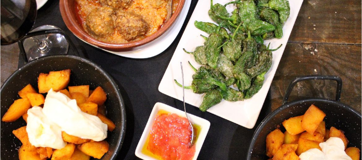 What is the origin of the Tapas?